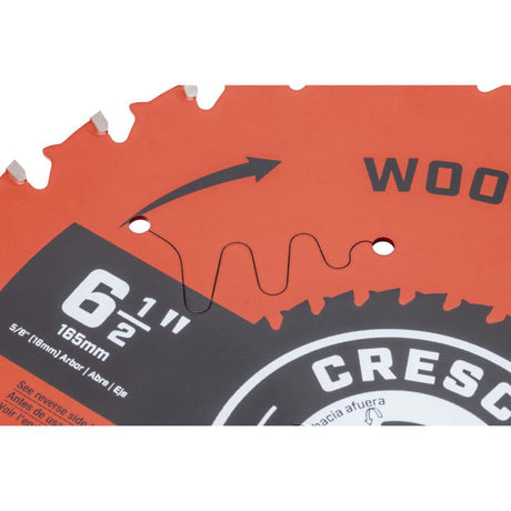 Circular Saw Blade 6 1/2in x 32 Tooth Wood / Metal CSBWM-632