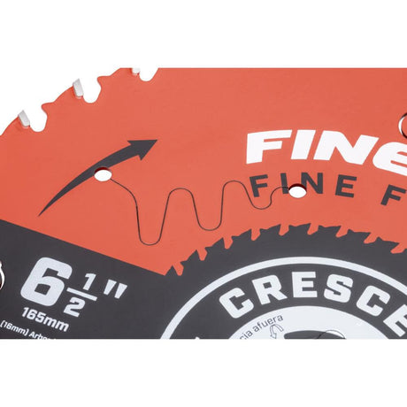 Circular Saw Blade 6 1/2in x 40 Tooth Fine Cut Fine Finishing CSBFF-640