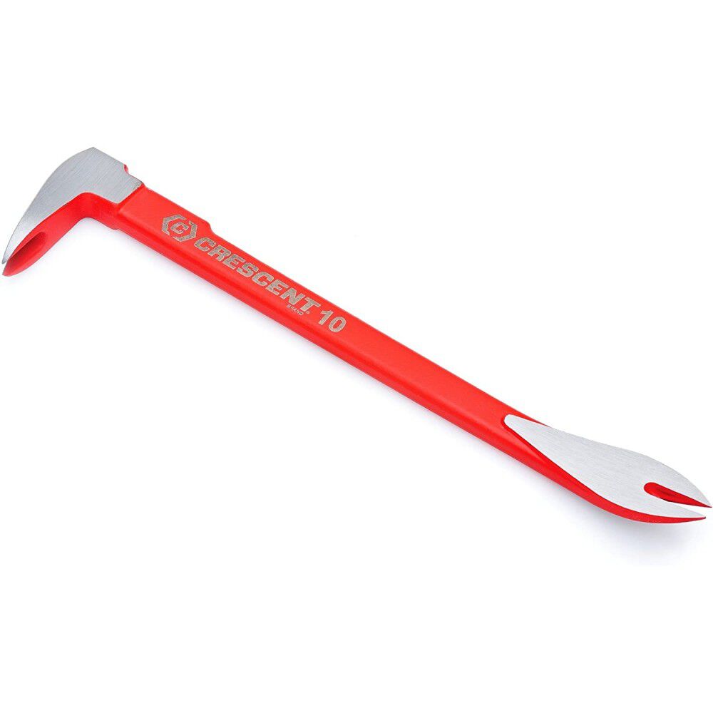 Core Red 10 in Molding Removal Pry Bar with Nail Puller MB10