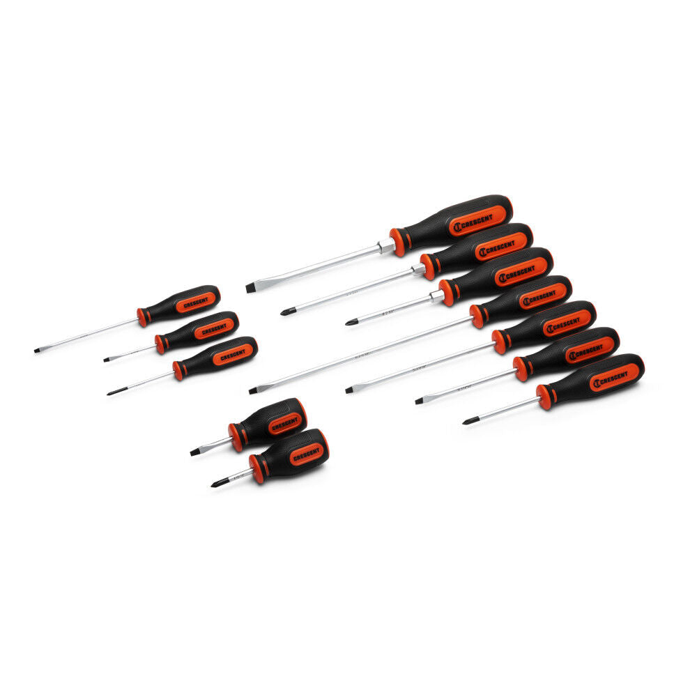 Dual Material Screwdriver Set 12pc CSDS12PCSET