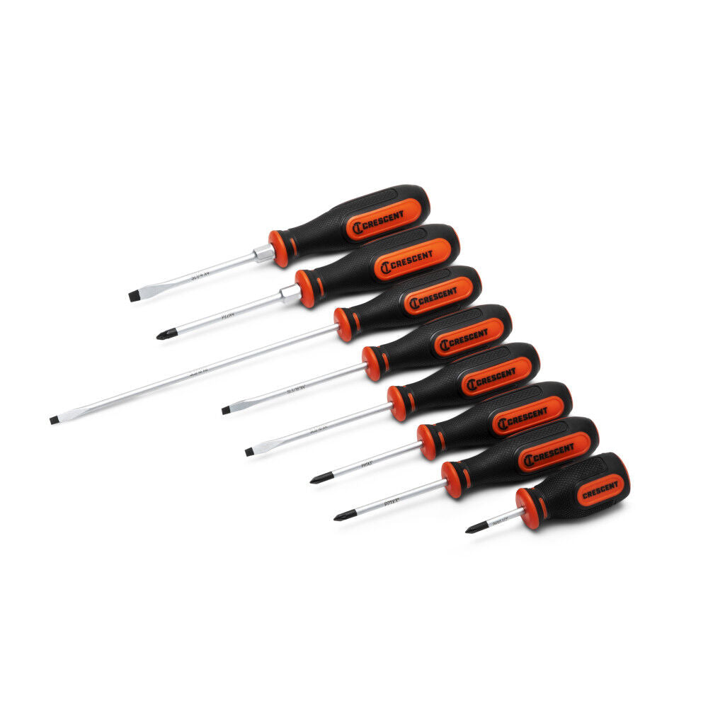 Dual Material Screwdriver Set 8pc CSDS8PCSET