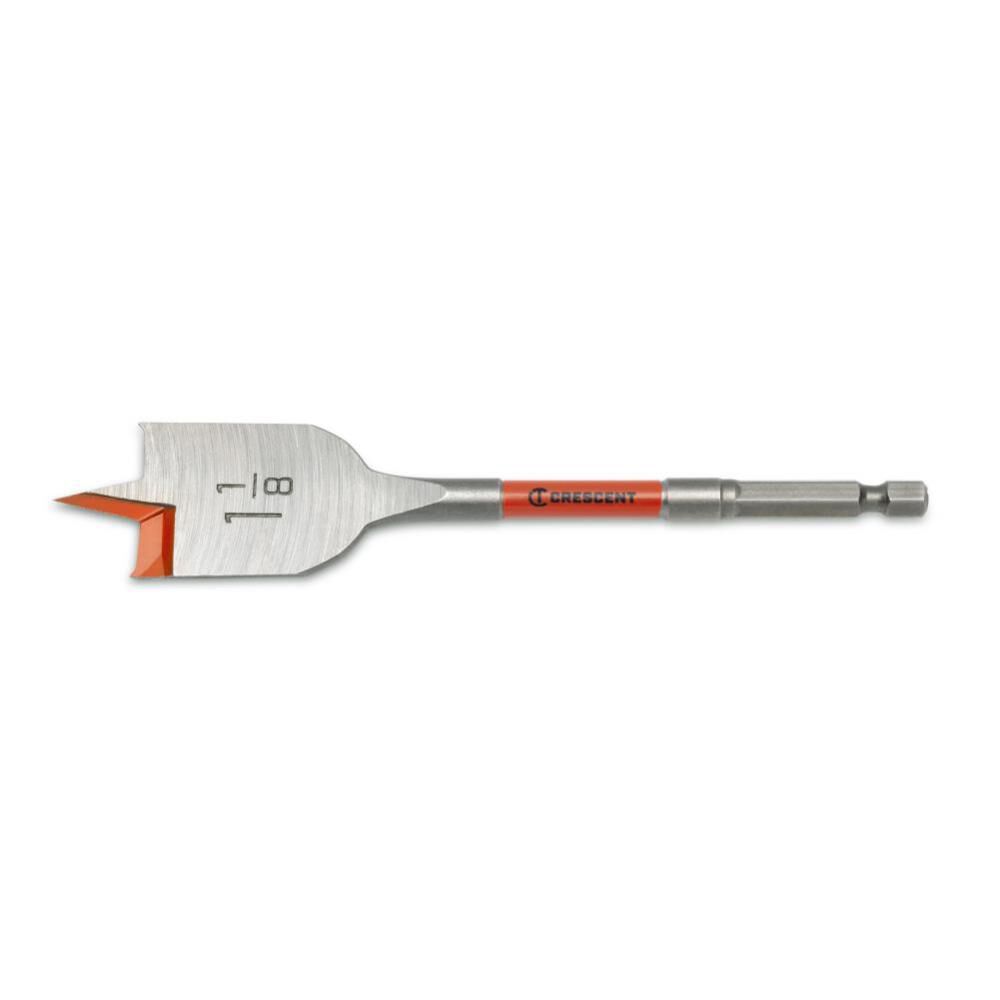 Flat Spade Drill Bit, 1-1/8 Inch x 6 Inch CDFP-647