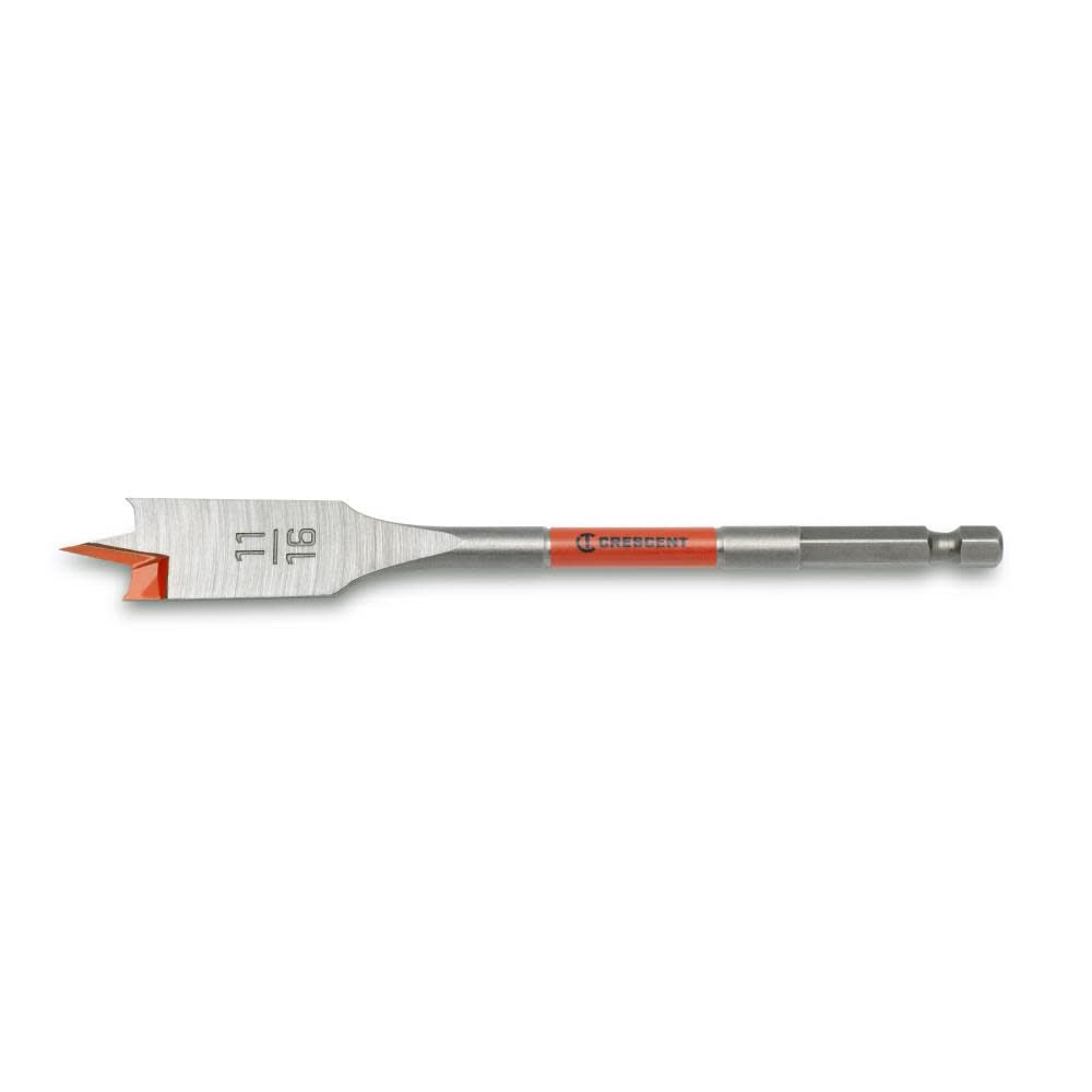 Flat Spade Drill Bit, 11/16 Inch x 6 Inch CDFP-635