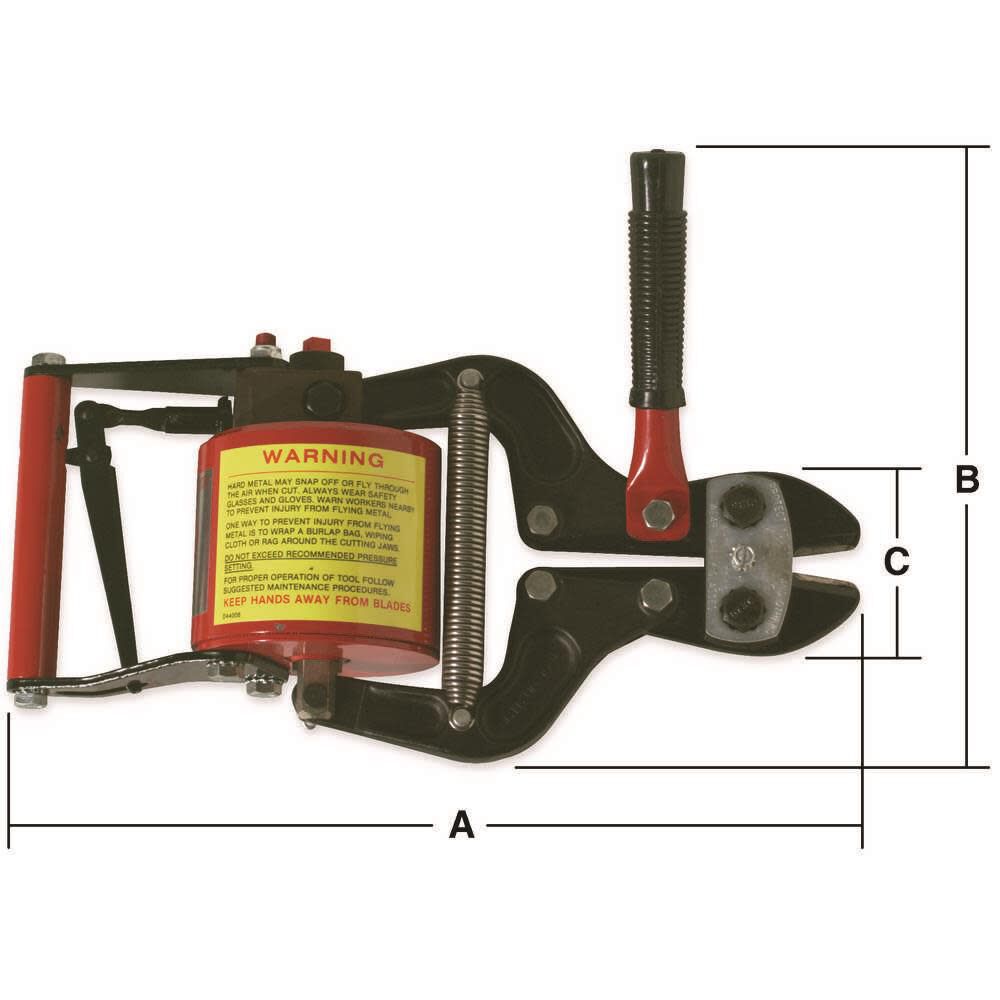 Pneumatic Cutter Heavy Duty Center Cut 9290C