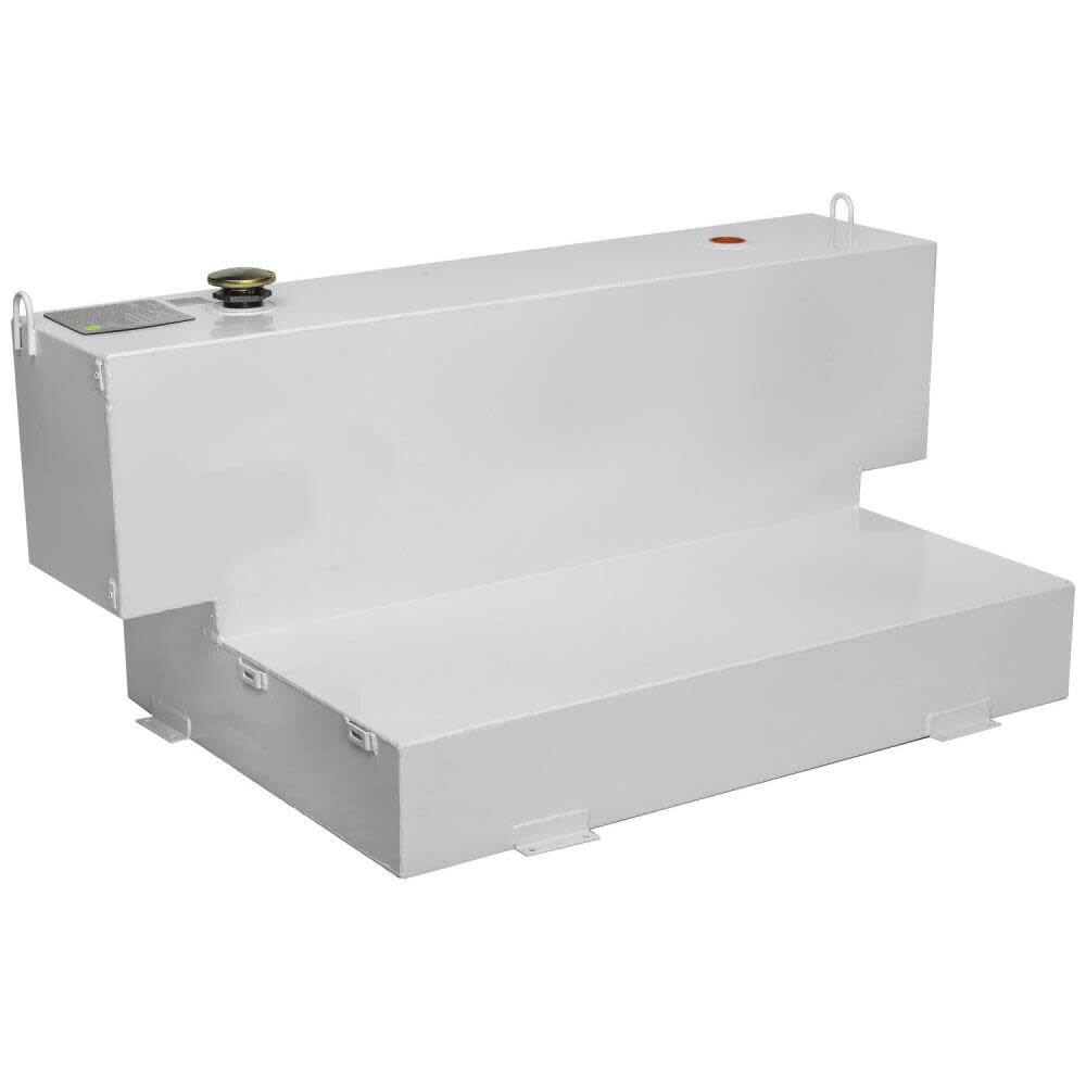 98 Gallon Short-Bed L-Shaped Steel Liquid Transfer Tank 498000