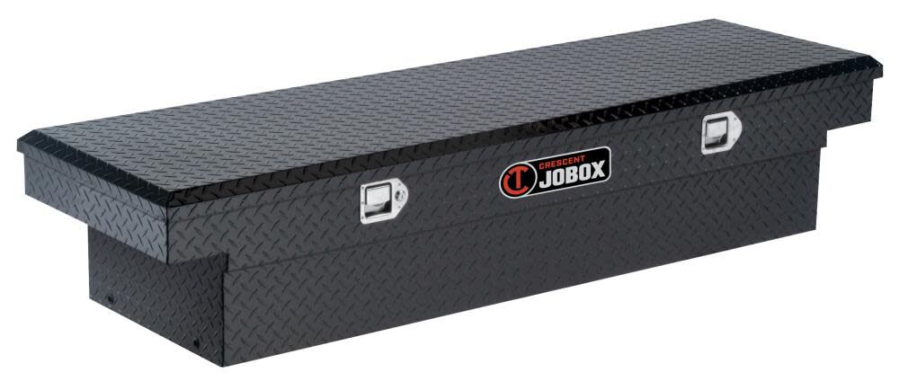 JOBOX Aluminum Mid-Size Low-Profile Single Lid Crossover Black 1-310002