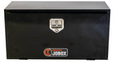 JOBOX Black Steel Underbed Box 72 in x 18 in x 18 in 7972182