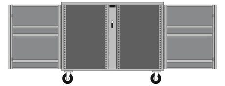 Rolling Work Bench Body Only with 6in Casters 677990