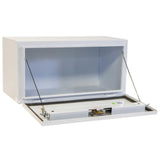 Steel Underbed Box 24in x 24in x 24in White 7924240