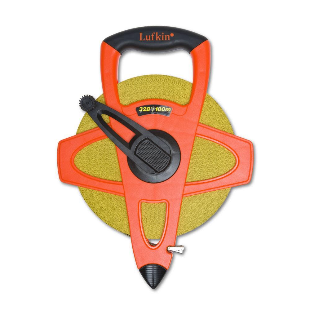 1/2 In. x 150 Ft. Hi-Viz Orange Fiberglass Tape Measure Feet & Inches FE150