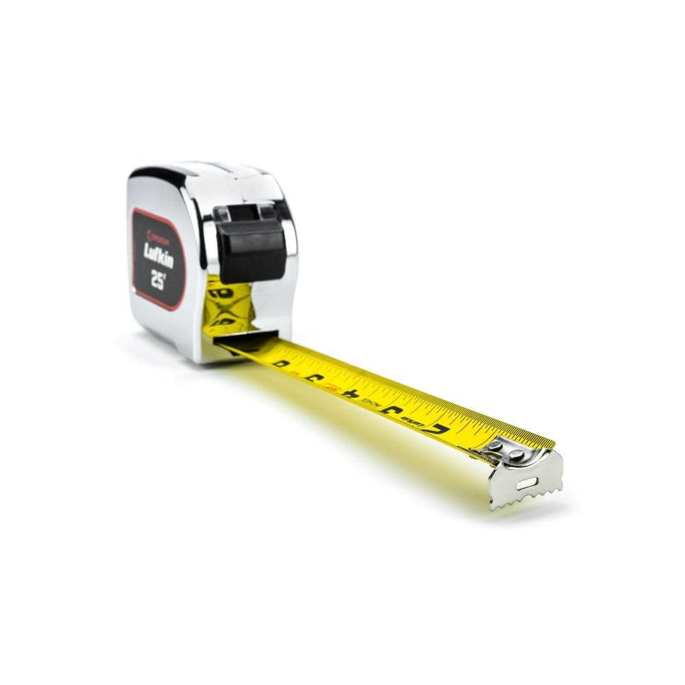 16' 5m Tape Measure Chrome Case Yellow Clad Tape L916CME-02