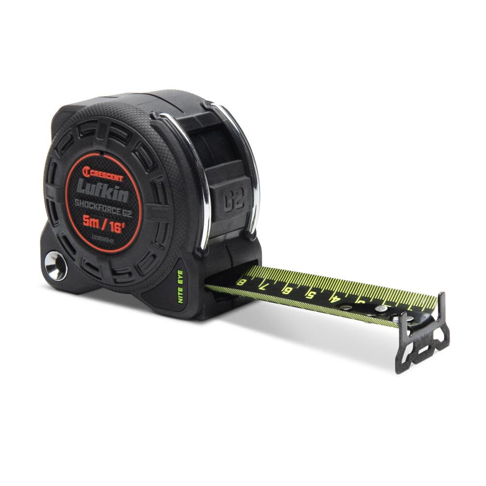 16 ft Shockforce Nite Eye G2 Tape Measure L1216CMEB-02