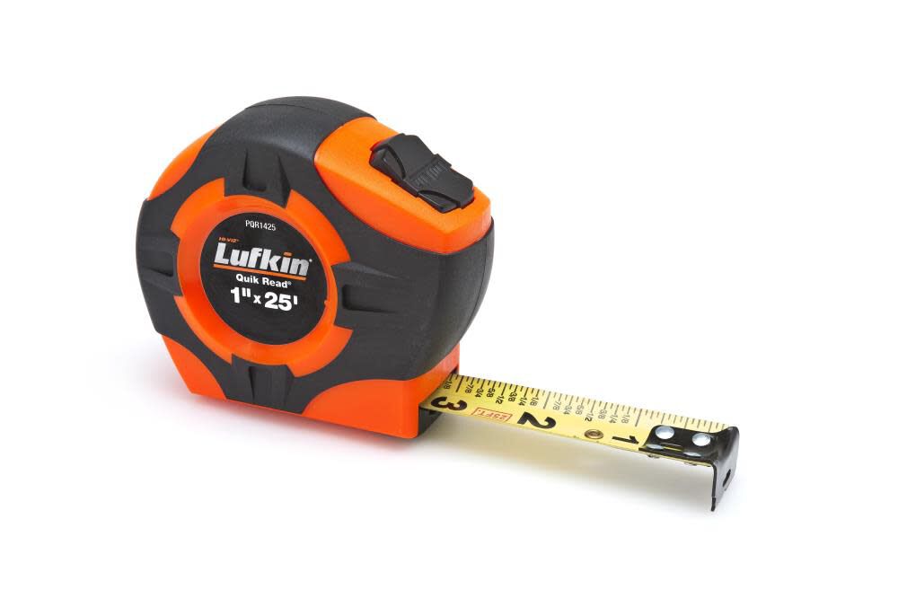 25 ft Quikread with Power Return Tape Measure PQR1425N