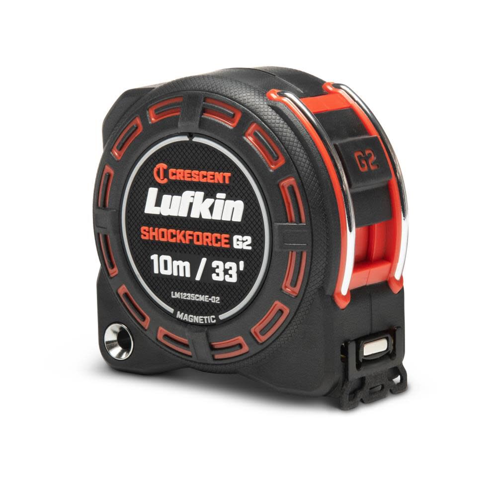 33 ft Shockforce G2 Magnetic Tape Measure LM1235CME-02