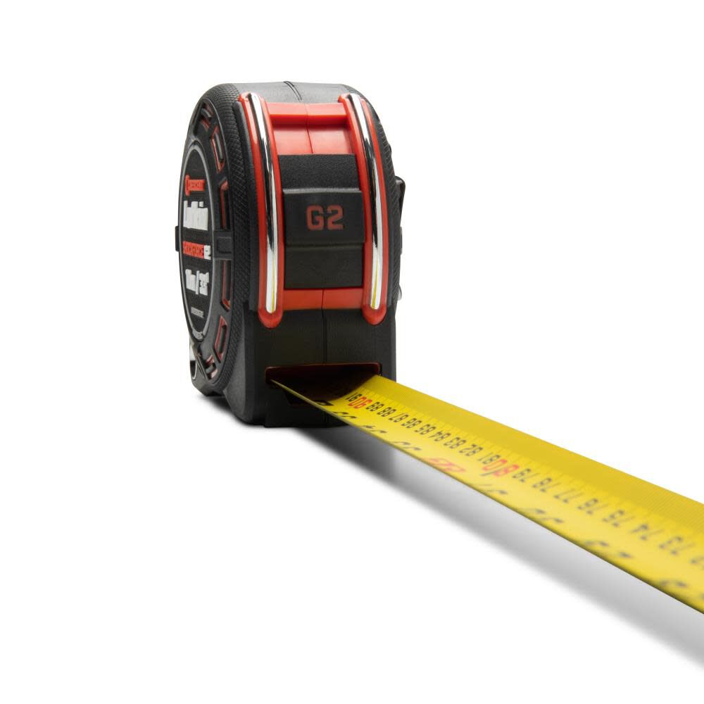 33 ft Shockforce G2 Magnetic Tape Measure LM1235CME-02