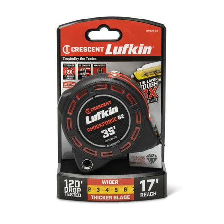 35 ft Gen2 Shockforce Magnetic Tape Measure LM1235-02