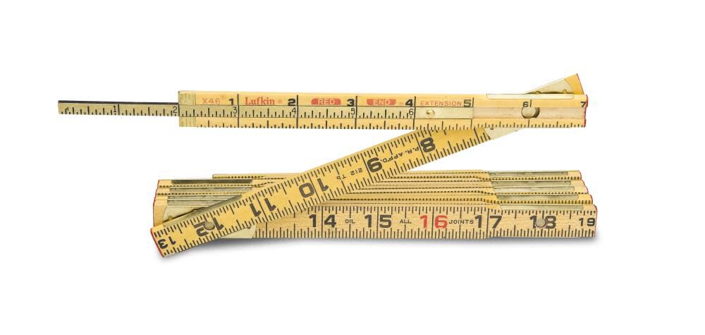 6-ft Wood Folding Ruler X46SLN