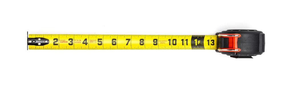 Shockforce Dual Sided Tape Measure 1 3/16 x 16' L1116-02