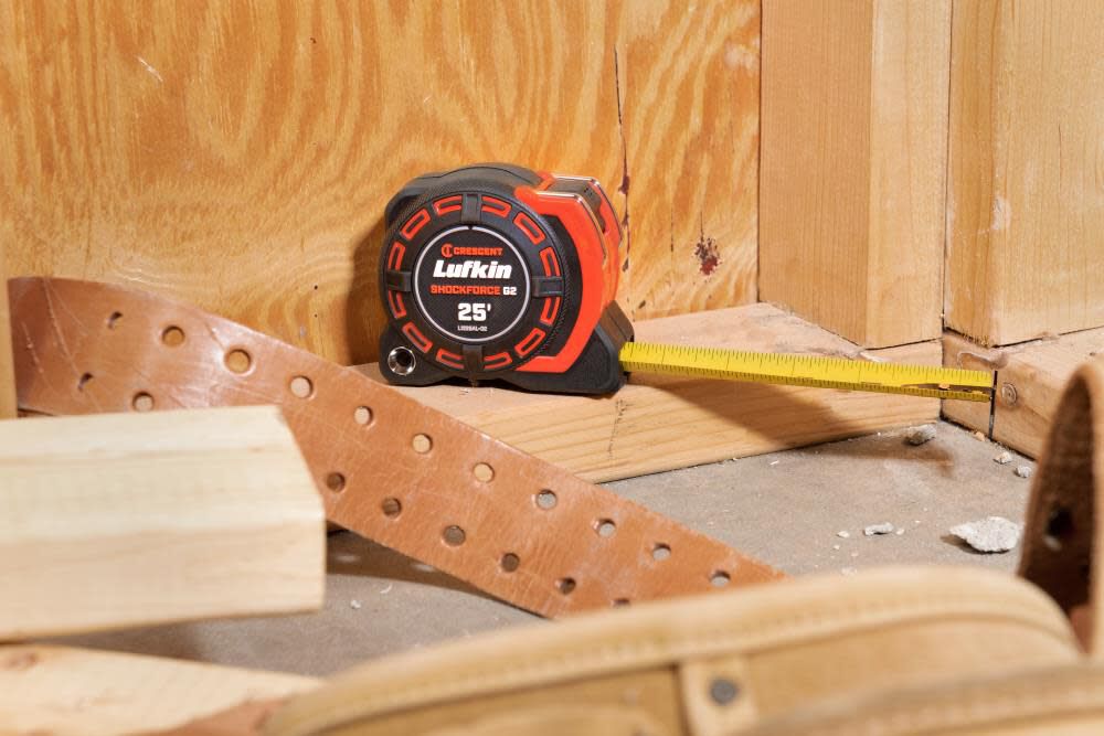 Shockforce 25-ft Auto Lock Tape Measure L1225AL-02