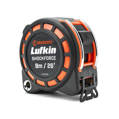 Shockforce Tape Measure Dual Sided 1 3/16 x 8m/26' L1125CME-02