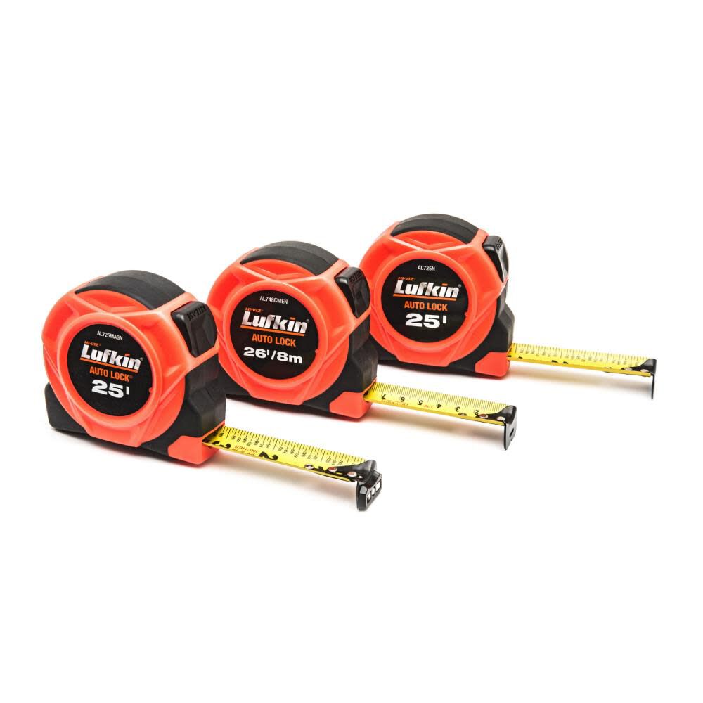 Tape Measure Auto Lock 700 Series 1 in x 25 ft AL725N