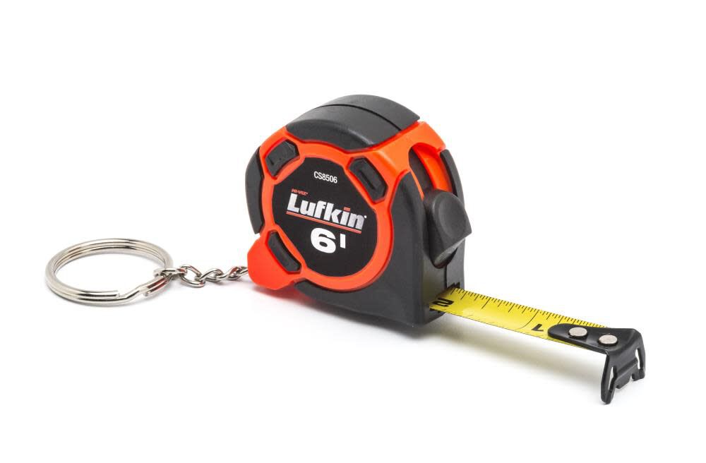 Tape Measure with Key Chain 6 Ft. CS8506