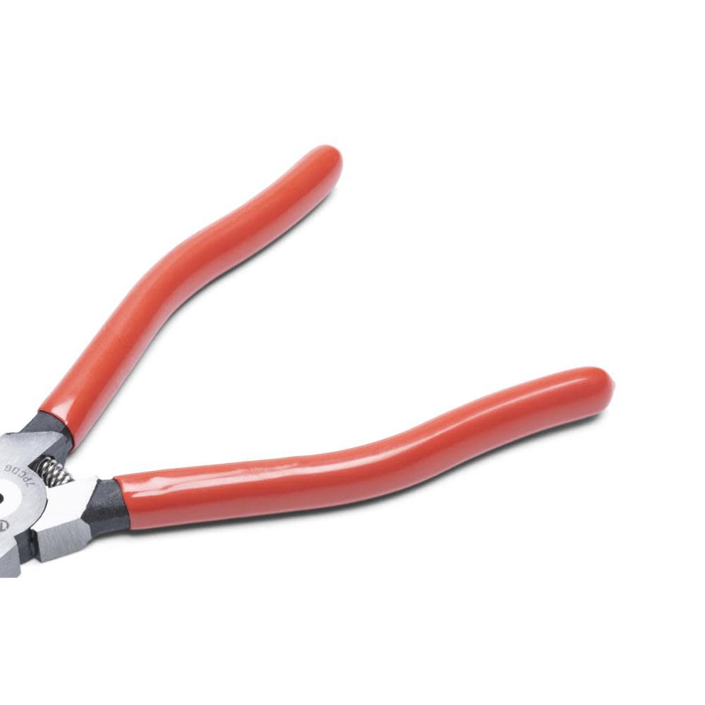 Plier 7in Plastic Cutting Dipped Grip 7PCDG