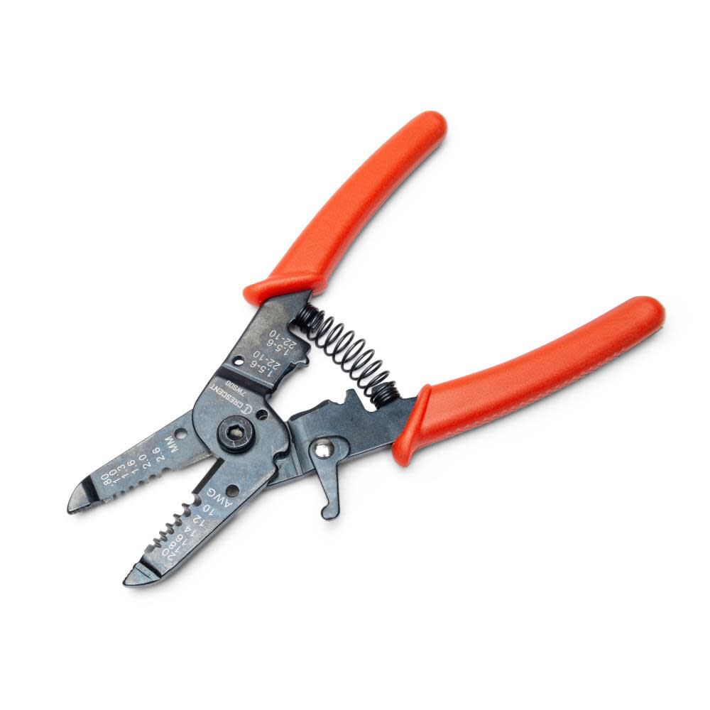 Plier 7in Wire Stripper Dipped Grip 7WSDG