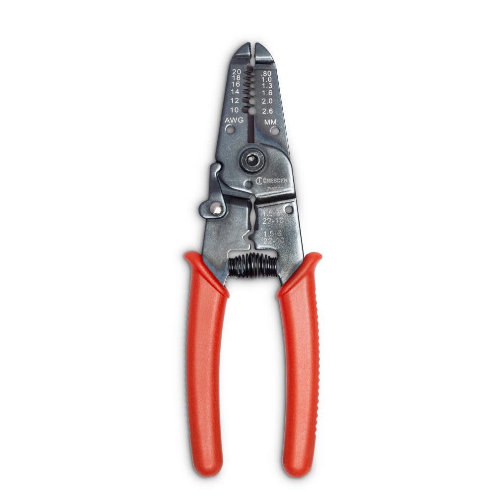 Plier 7in Wire Stripper Dipped Grip 7WSDG