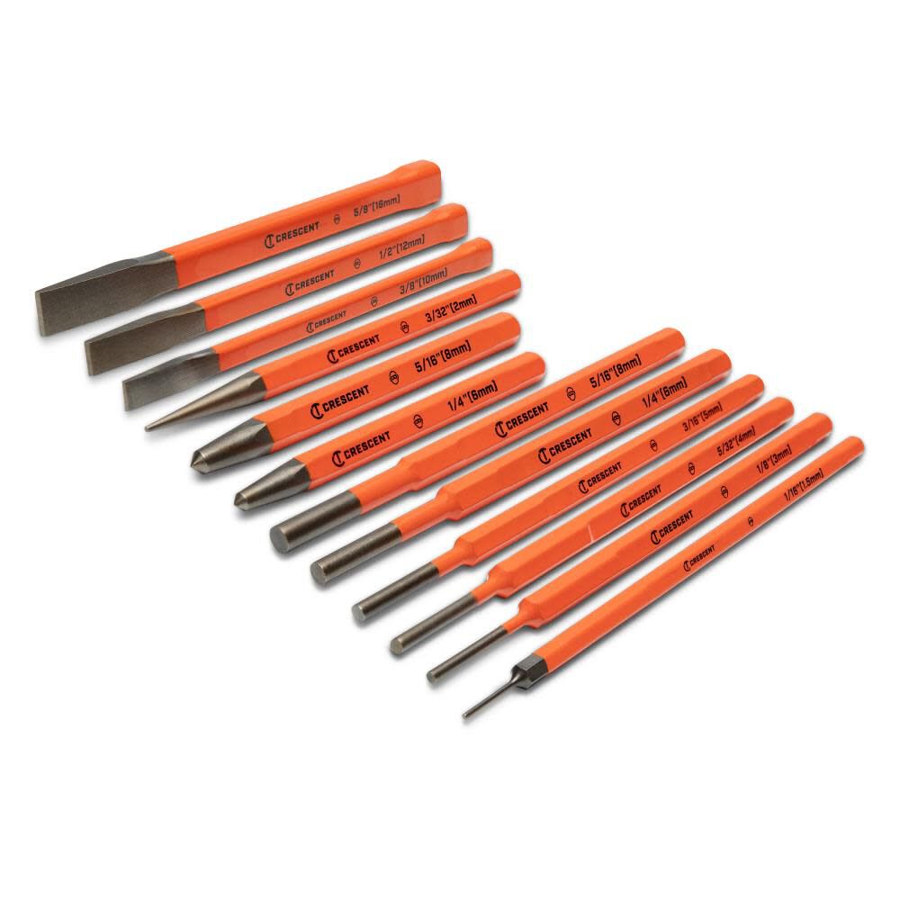 Punch and Chisel Set Cold Chisels Set CPCCHS12