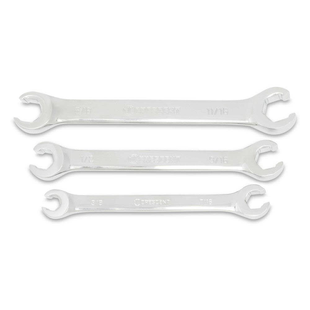 SAE Flare Nut Wrench Set 3pc CFNWS0-05