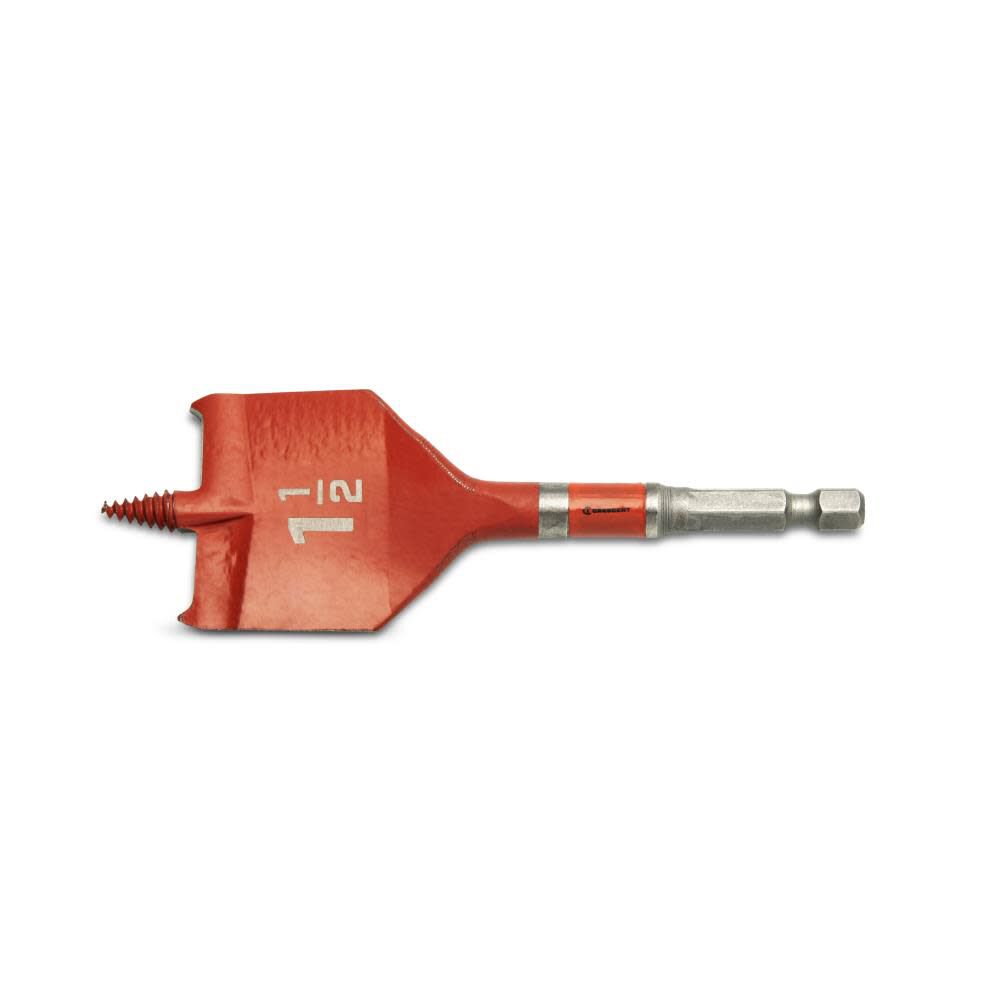 Screw Point Spade Drill Bit, 1-1/2 Inch x 4 Inch CDSP-453