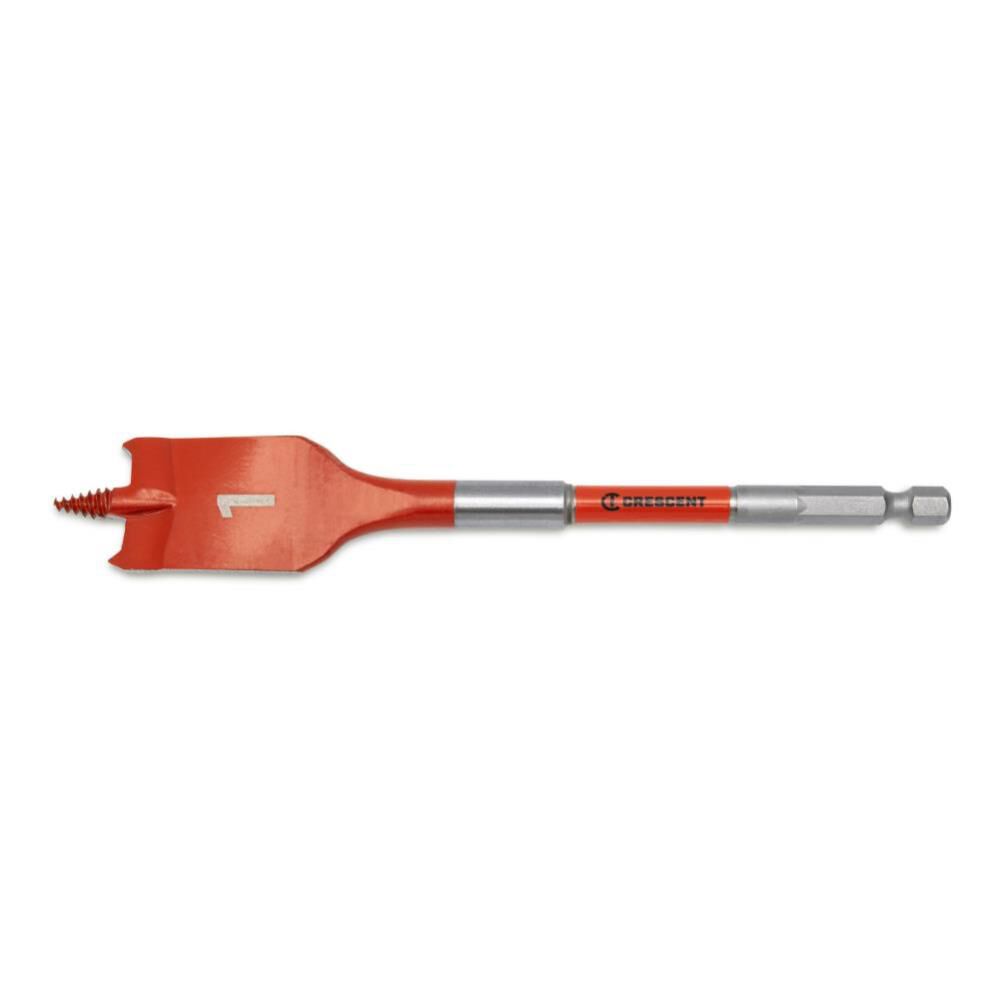 Screw Point Spade Drill Bit, 1 Inch x 6 Inch CDSP-645