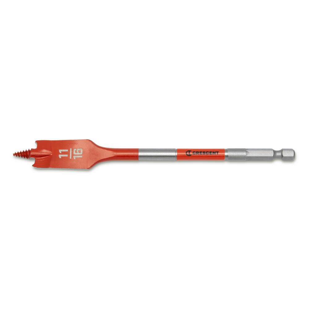 Screw Point Spade Drill Bit, 11/16 Inch x 6 Inch CDSP-635