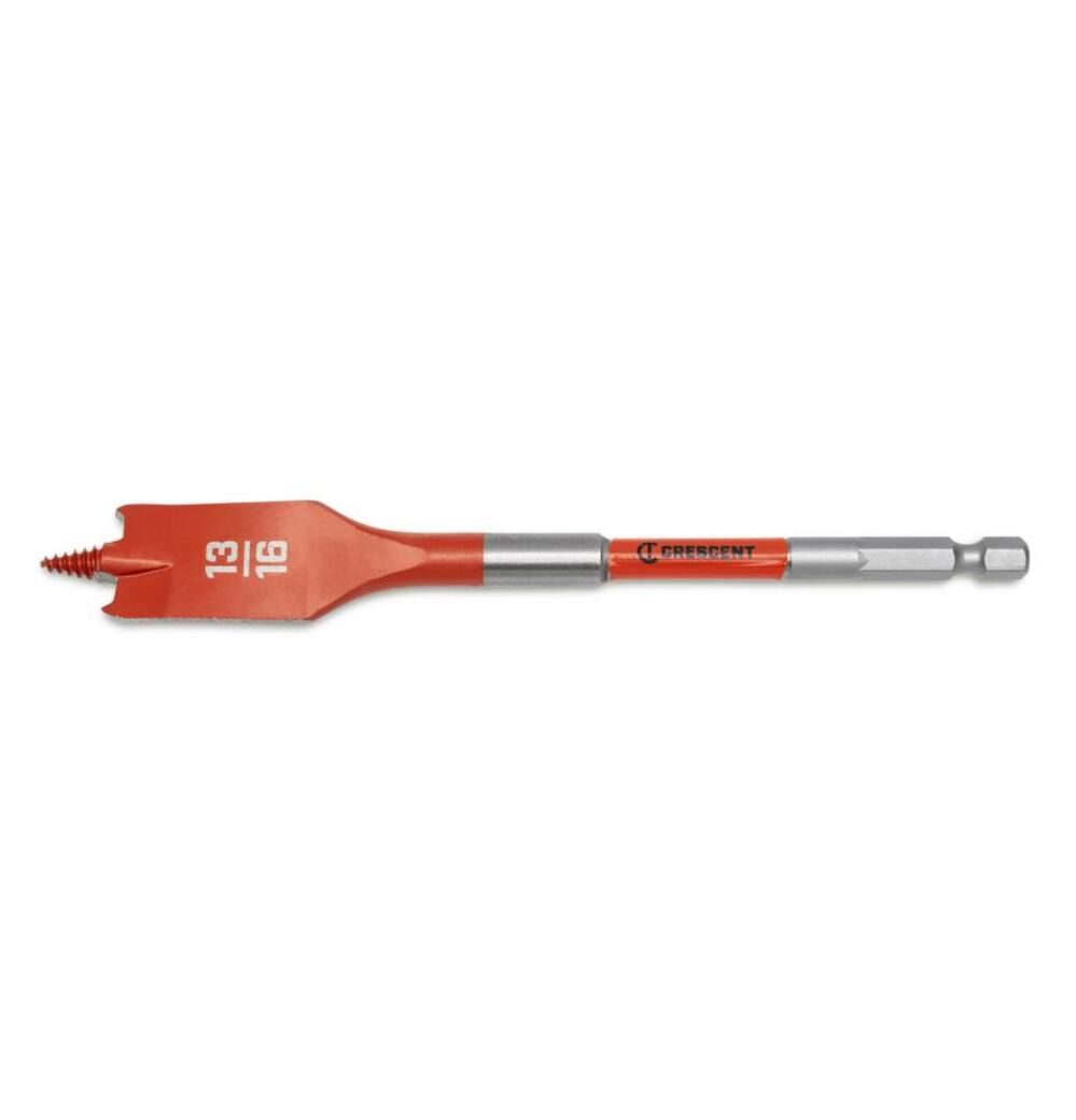 Screw Point Spade Drill Bit, 13/16 Inch x 6 Inch CDSP-639