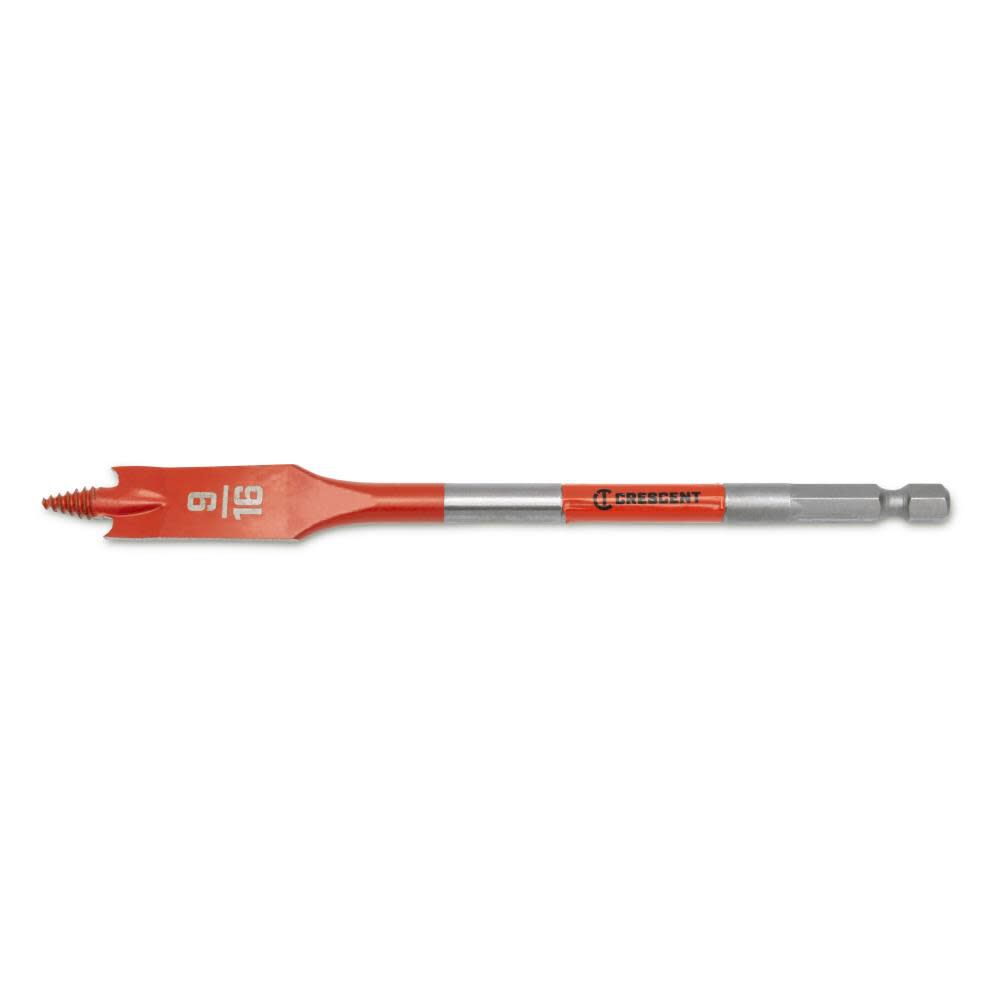 Screw Point Spade Drill Bit, 9/16 Inch x 6 Inch CDSP-631