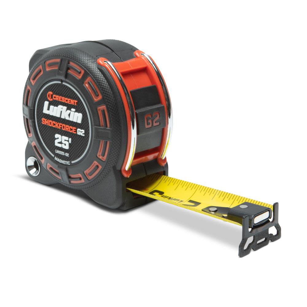 Shockforce G2 25-ft Magnetic Tape Measure LM1225-02