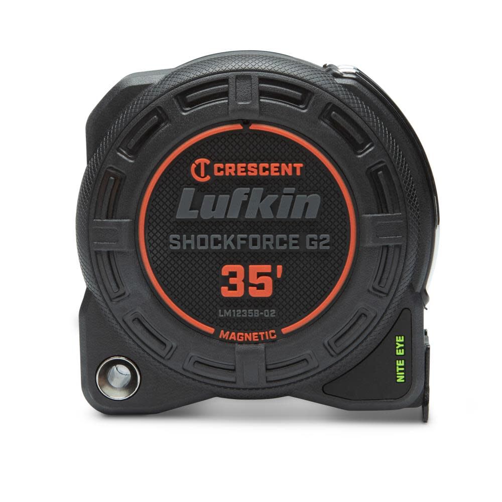 Shockforce Nite Eye G2 35-ft Magnetic Tape Measure LM1235B-02