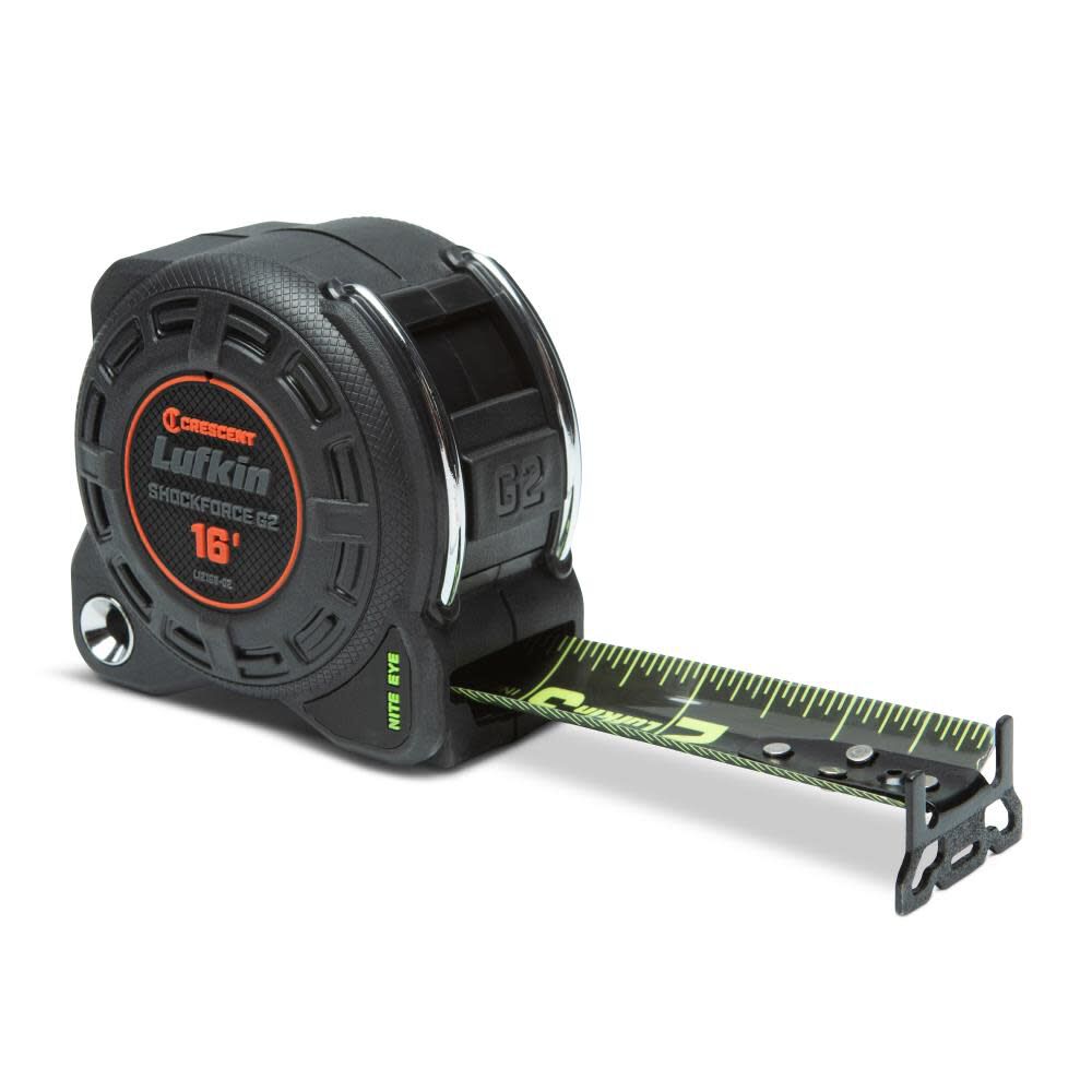 Shockforce Nite Eye G2 16-ft Tape Measure L1216B-02