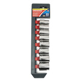 Socket Set 8 Pc. 1/2 In. Drive 12 Point SAE CSAS0N