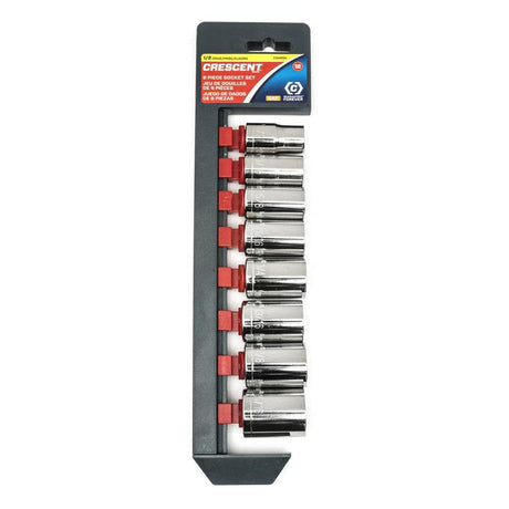 Socket Set 8 Pc. 1/2 In. Drive 12 Point SAE CSAS0N