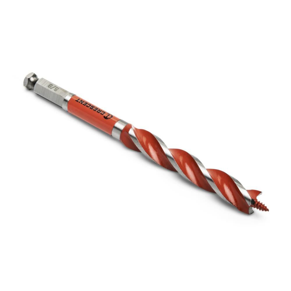 Solid Auger Drill Bit, 5/8 Inch x 7-1/2 Inch CDAG-7533