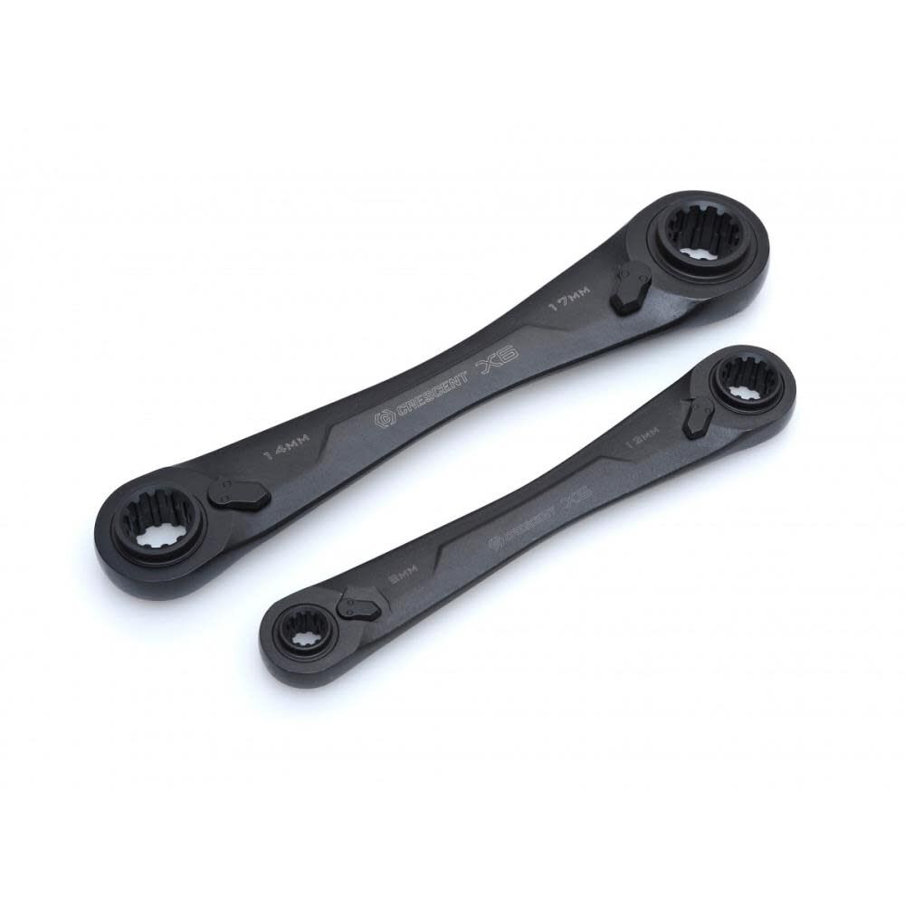 X6 4-In-1 Ratcheting Wrench Set 2 pc. CX6DBM2