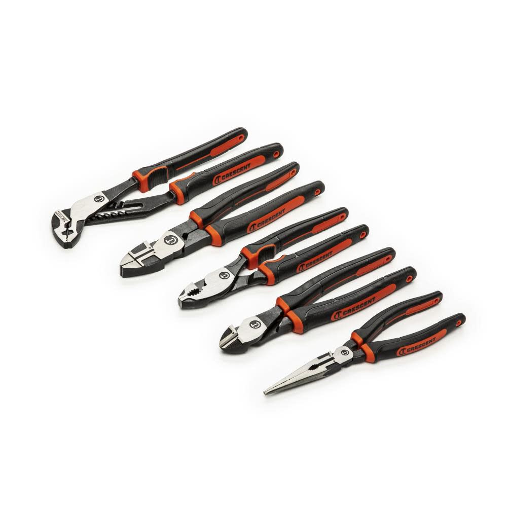 Z2 5 Mixed Dual Material Plier Set 5pc Z2SET5CG-06