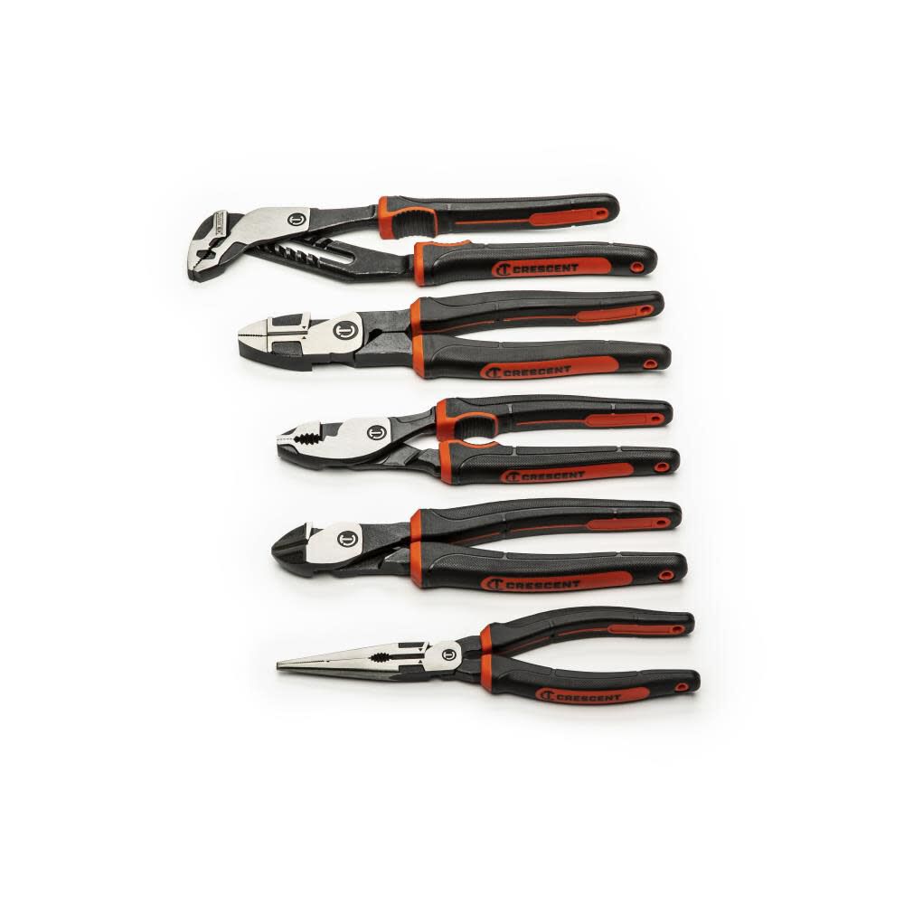 Z2 5 Mixed Dual Material Plier Set 5pc Z2SET5CG-06