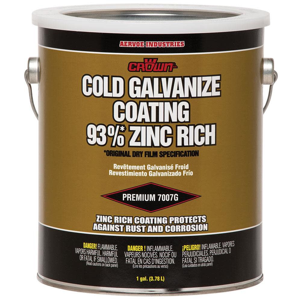 Cold Galvanize Coating 93% Zinc Rich 1 Gallon 7007G