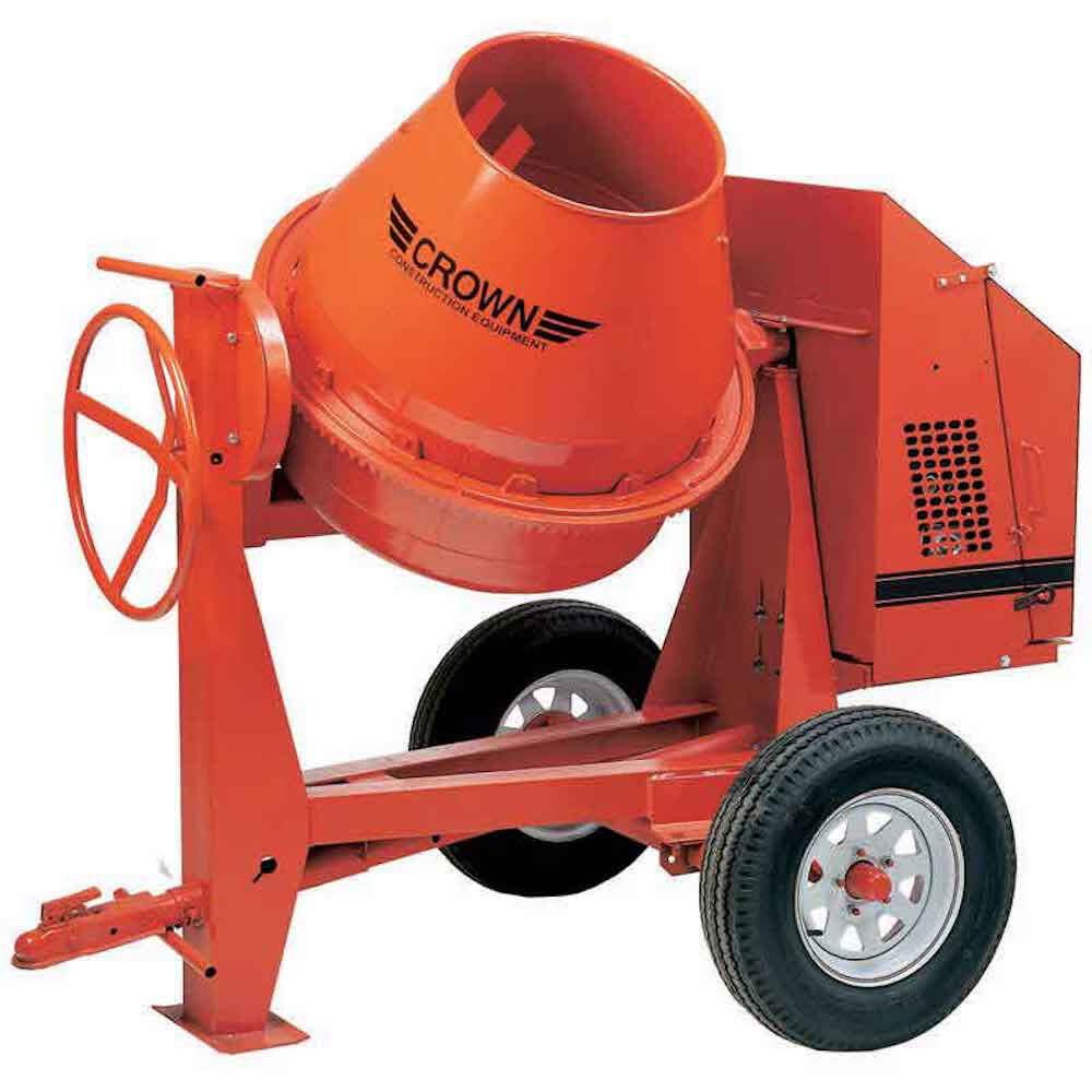 C12-CGH13 12 Cu. Ft. Towable Concrete Mixer with Ball Hitch 609492B