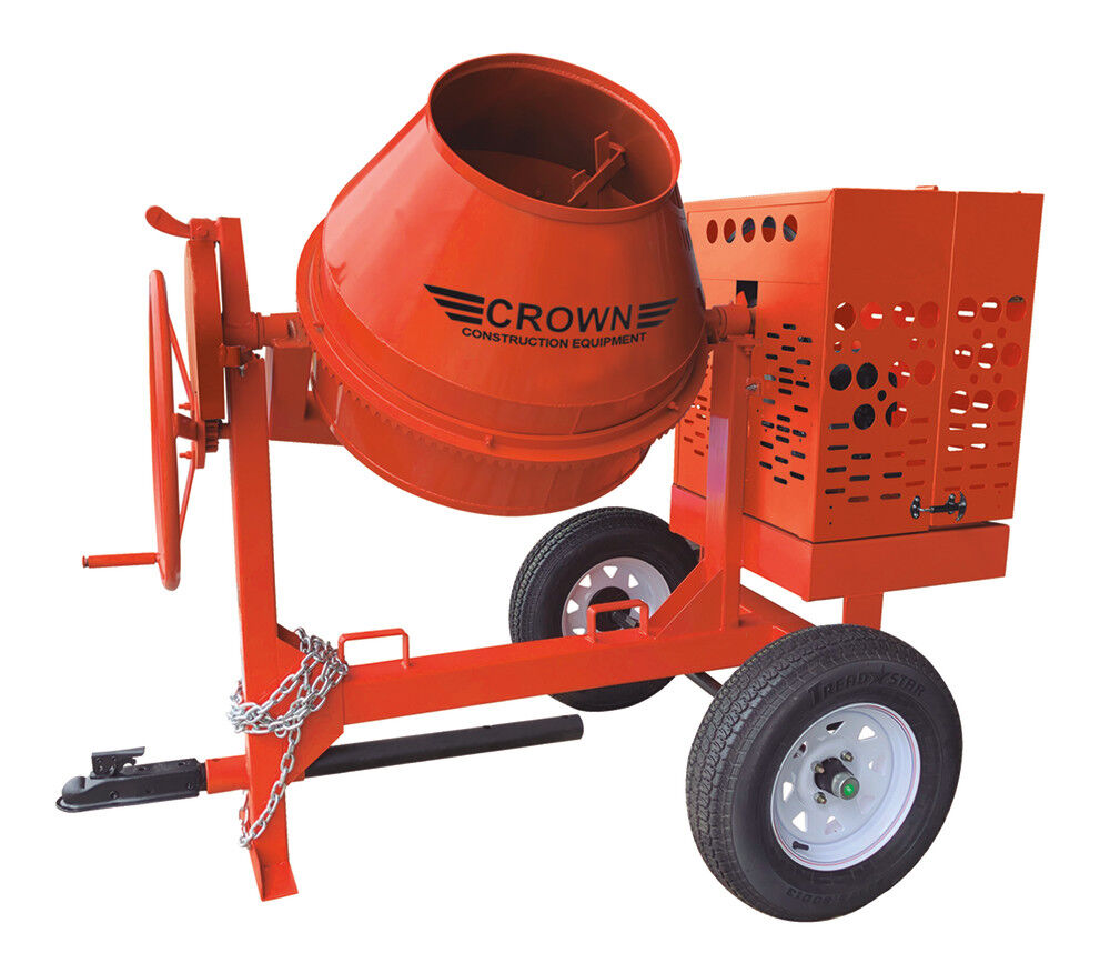 C6-CGH5 6 Cu. Ft. Towable Concrete Mixer with Ball Hitch 609856B