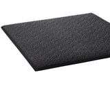 2' x 5' Tuff-Spun 411 Anti-Fatigue Mat - Black Pebble TP83824BKC