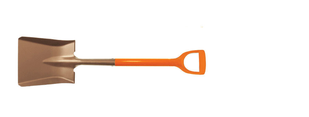 Aluminum Bronze Round Point Shovel with Nupla Handle EX1005D-270A